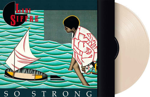 Labi Siffre - So Strong album cover and ivory vinyl. 