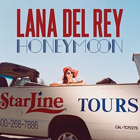 Lana Del Rey - Honeymoon album cover. 