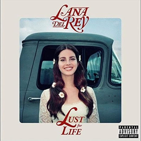 Lana Del Rey - Lust For Life CD album cover. 