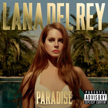 Lana Del Rey -Paradise CD album cover. 