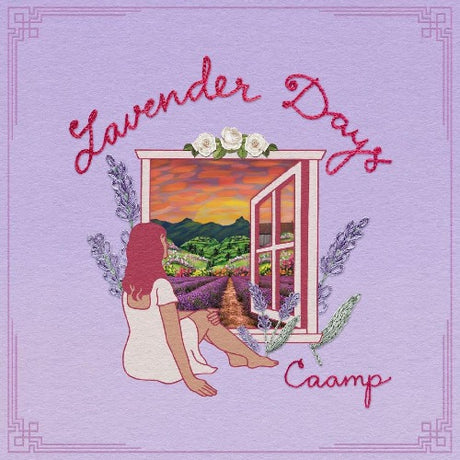Caamp - Lavender Days album cover. 