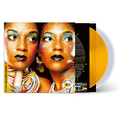 Les Nubians - One Step Forward album cover and 2LP orange and white vinyl