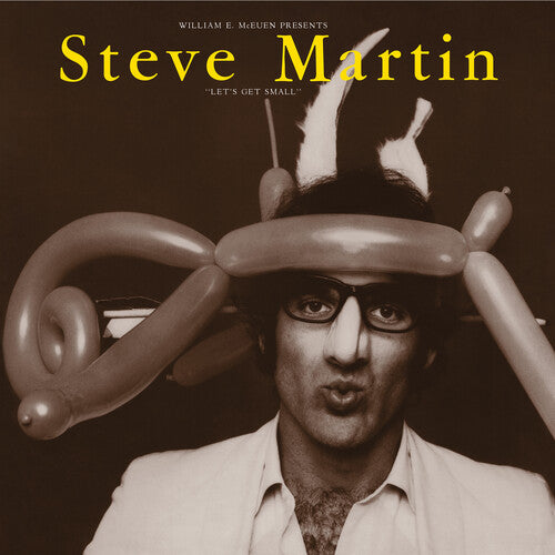 Steve Martin - Let's Get Small album cover. 
