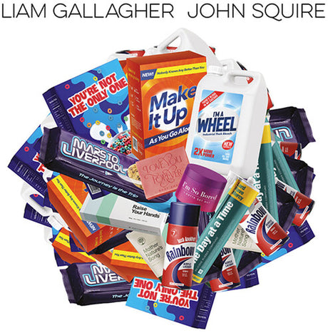 Liam Gallagher & John Squire's self titled album cover