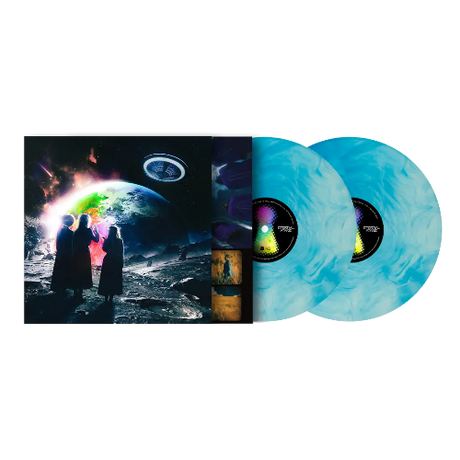 Lil Uzi Vert - Eternal Atake album cover and 2LP blue galaxy vinyl. 