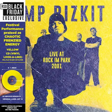 Limp Bizkit Live at Rock IM Park album cover