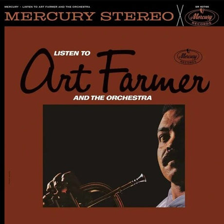 Art Farmer - Listen to Art Farmer and the Orchestra album cover. 