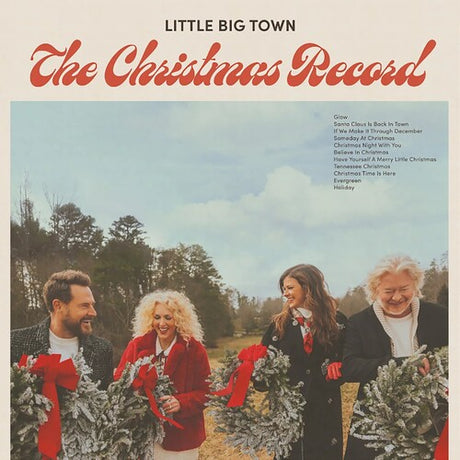 Little Big Town - Christmas Record album cover. 