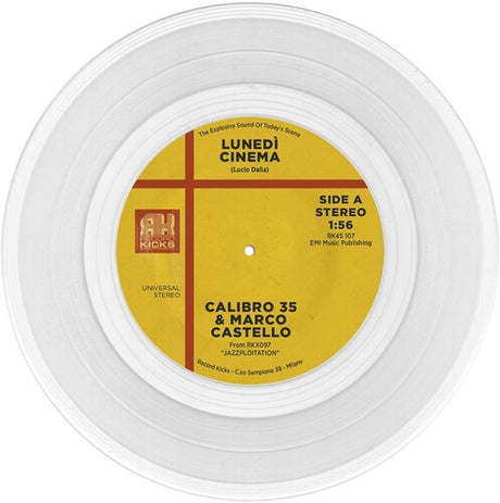 Lunedi Cinema / Chaser - Calibro 35 clear 7" single