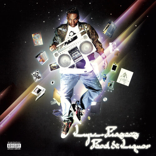 Lupe Fiasco - Lupe Fiasco's Food & Liquor album cover. 