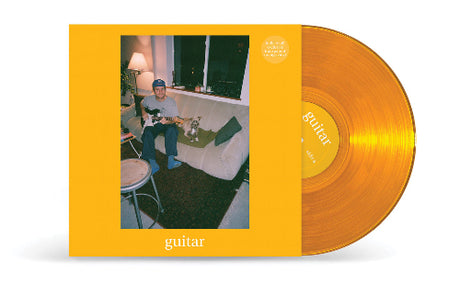 Mac DeMarco - Guitar album cover and orange vinyl. 