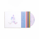Mac Miller  - 5 year anniversary edition album cover with multi-color striped inner sleeve and 2 swirl color vinyl records