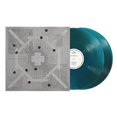 Manchester Orchestra - Union Chapel album cover and 2LP blue vinyl. 