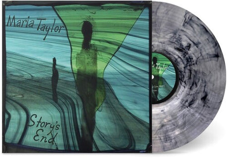 Maria Taylor - Story's End album cover and grey marble vinyl