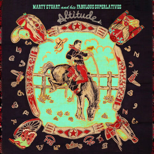 Marty Stuart & His Fabulous Superlatives - Altitude album cover. 