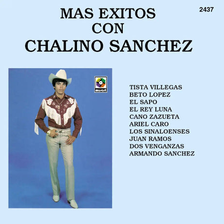 Mas Exitos Con Chalino Sanchez album cover. 
