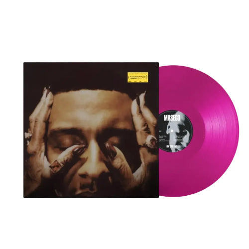Masego - Fix Your Face album cover and purple vinyl