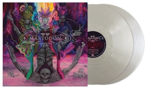 Mastodon - Marrow Deep album cover and 2LP silver vinyl 