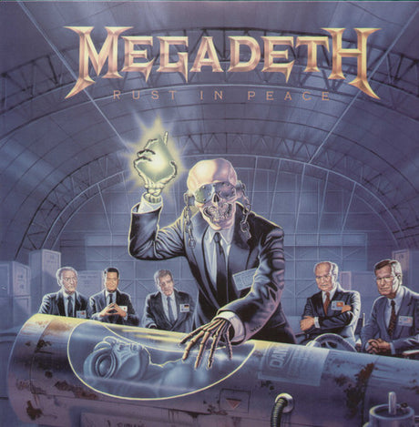 Megadeth - Rust In Peace album cover. 