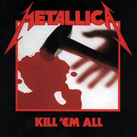 Metallica - Kill ‘Em All CD album cover. 