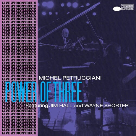 Michel Petrucciani - Power of Three album cover. 