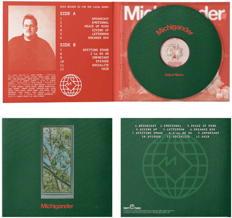 Michigander - Michigander album cover and CD. 