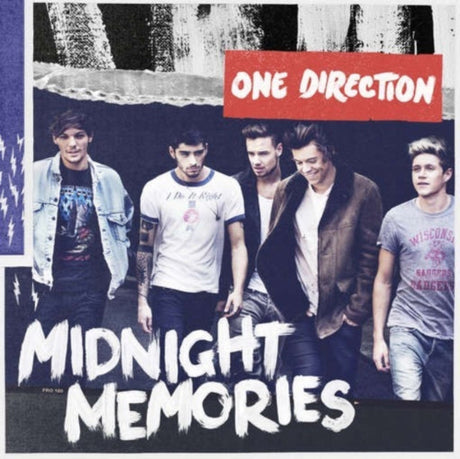 One Direction - Midnight Memories album cover. 