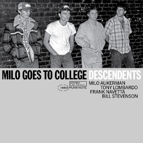 Descendents - Milo Goes to College punk note edition album cover. 