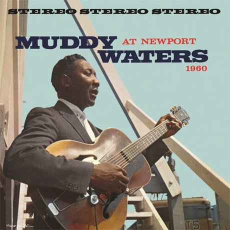 Muddy Waters - Muddy Waters at Newport 1960 album cover. 