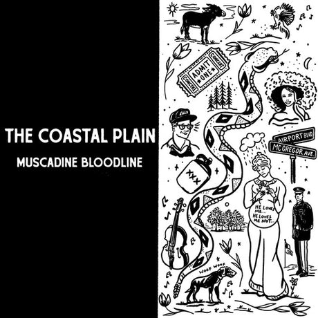 Muscadine Bloodline - The Coastal Plain album cover. 