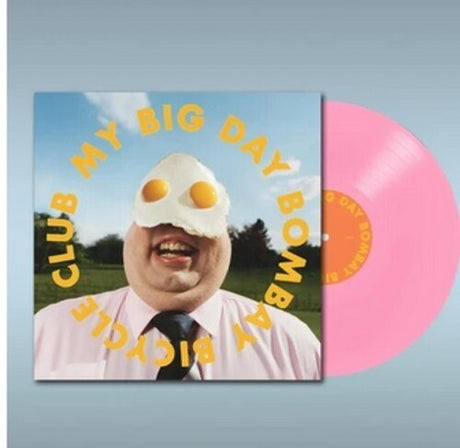 Bombay Bicycle Club - My Big Day album cover and pink vinyl. 