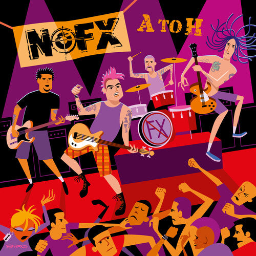 NOFX - A to H album cover. 