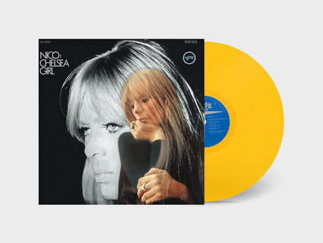 Nico - Chelsea Girl album cover and yellow vinyl. 
