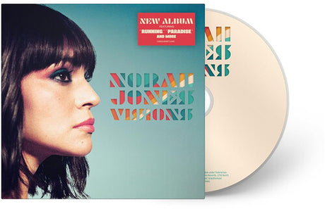Norah Jones - Visions album cover and CD. 