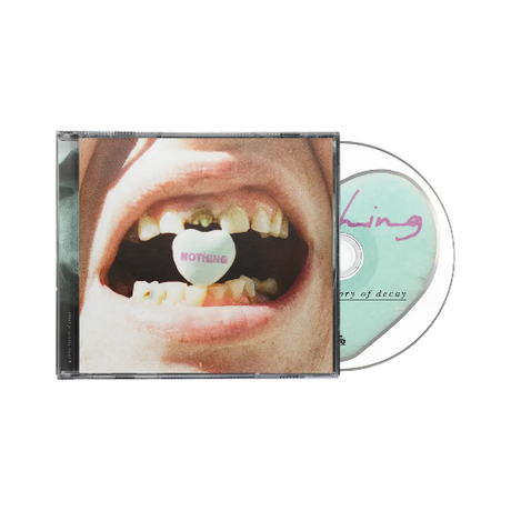 Nothing - a short history of decay album cover and CD. 