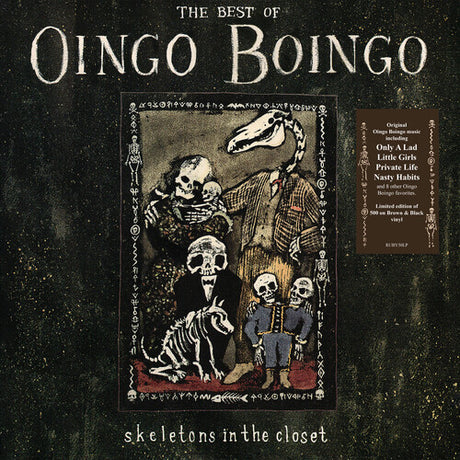 Oingo Boingo - Skeletons in the Closet: The Best of Oingo Boingo album cover. 