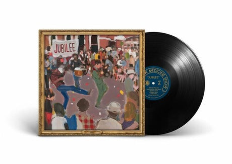 Old Crow Medicine Show - Jubilee album cover with black vinyl record