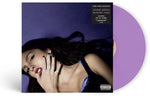Olivia Rodrigo - Guts album cover and lavender vinyl. 