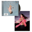 Olivia Rodrigo "you seem pretty sad for a girl so in love" CD case featuring poster with Olivia on it