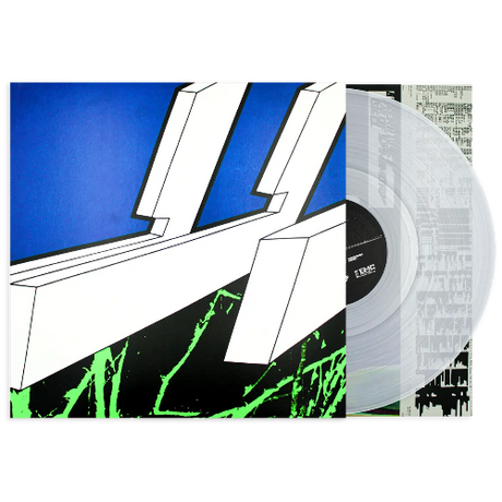 Oneohtrix Point Never - Tranquilizer album cover and clear vinyl