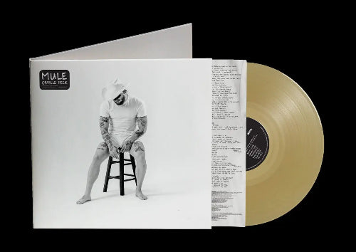 Orville Peck - Mule album cover and gold vinyl. 