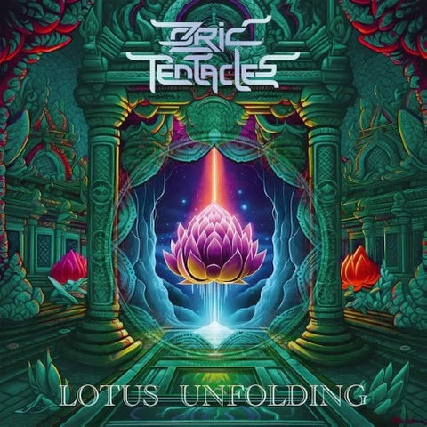 Ozric Tentacles - Lotus Unfolding album cover. 