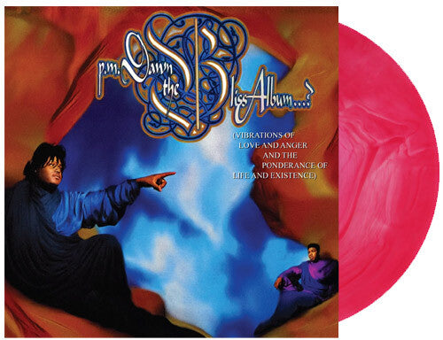 P.M. Dawn - The Bliss Album...? album cover and red galaxy vinyl