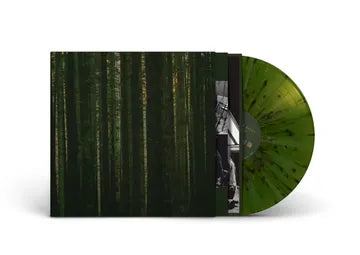 The Paper Kites - Evergreen album cover and green splatter vinyl record