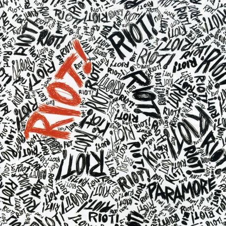 Paramore - Riot! CD album cover. 