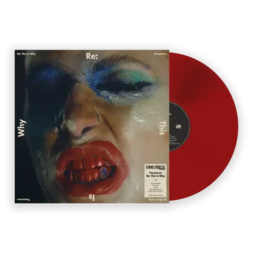 Paramore - This Is Why album cover and red vinyl record