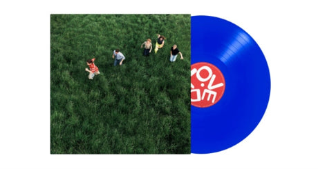 Parcels - Loved album cover and blue vinyl. 