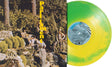 Parliament - Osmium album cover and green/yellow swirl vinyl.  