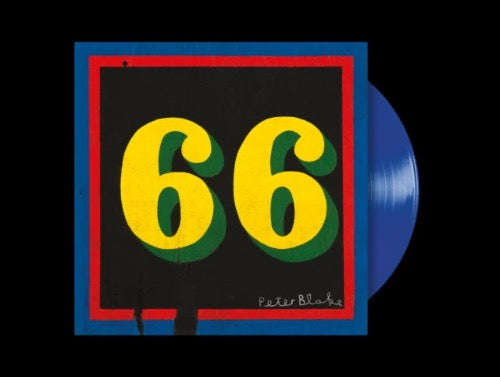 Paul Weller - 66 album cover and blue vinyl. 