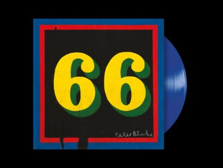 Paul Weller - 66 album cover and blue vinyl. 